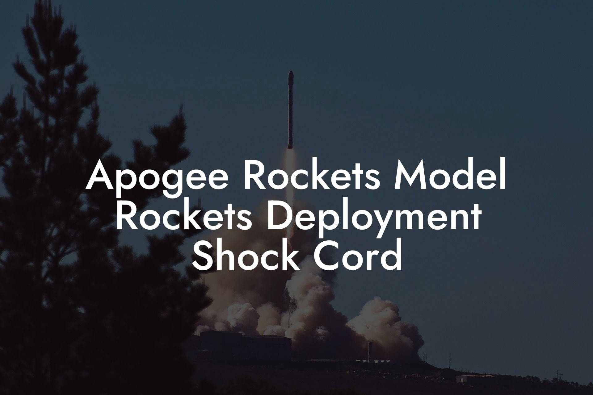 Apogee Rockets Model Rockets Deployment Shock Cord