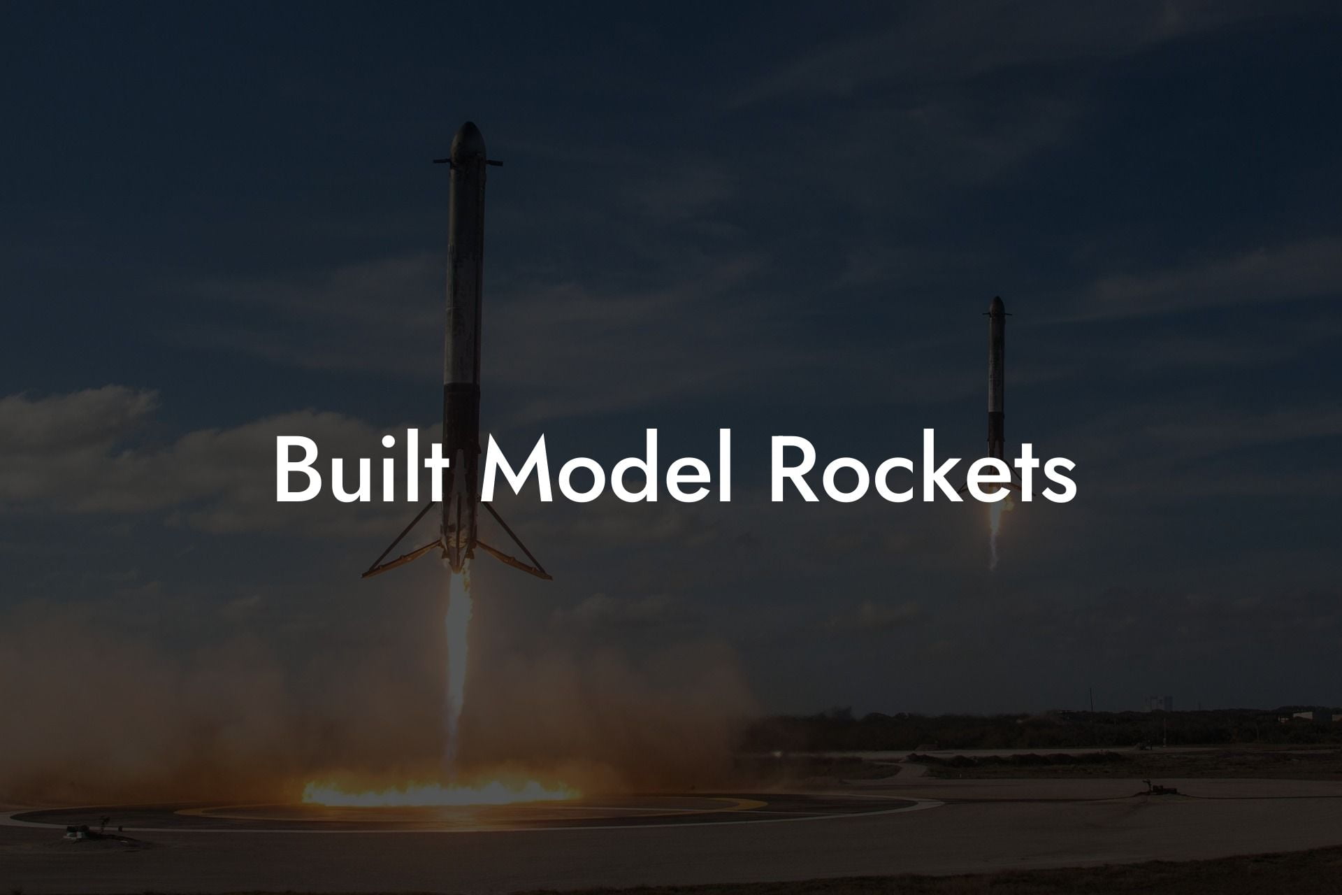 Built Model Rockets