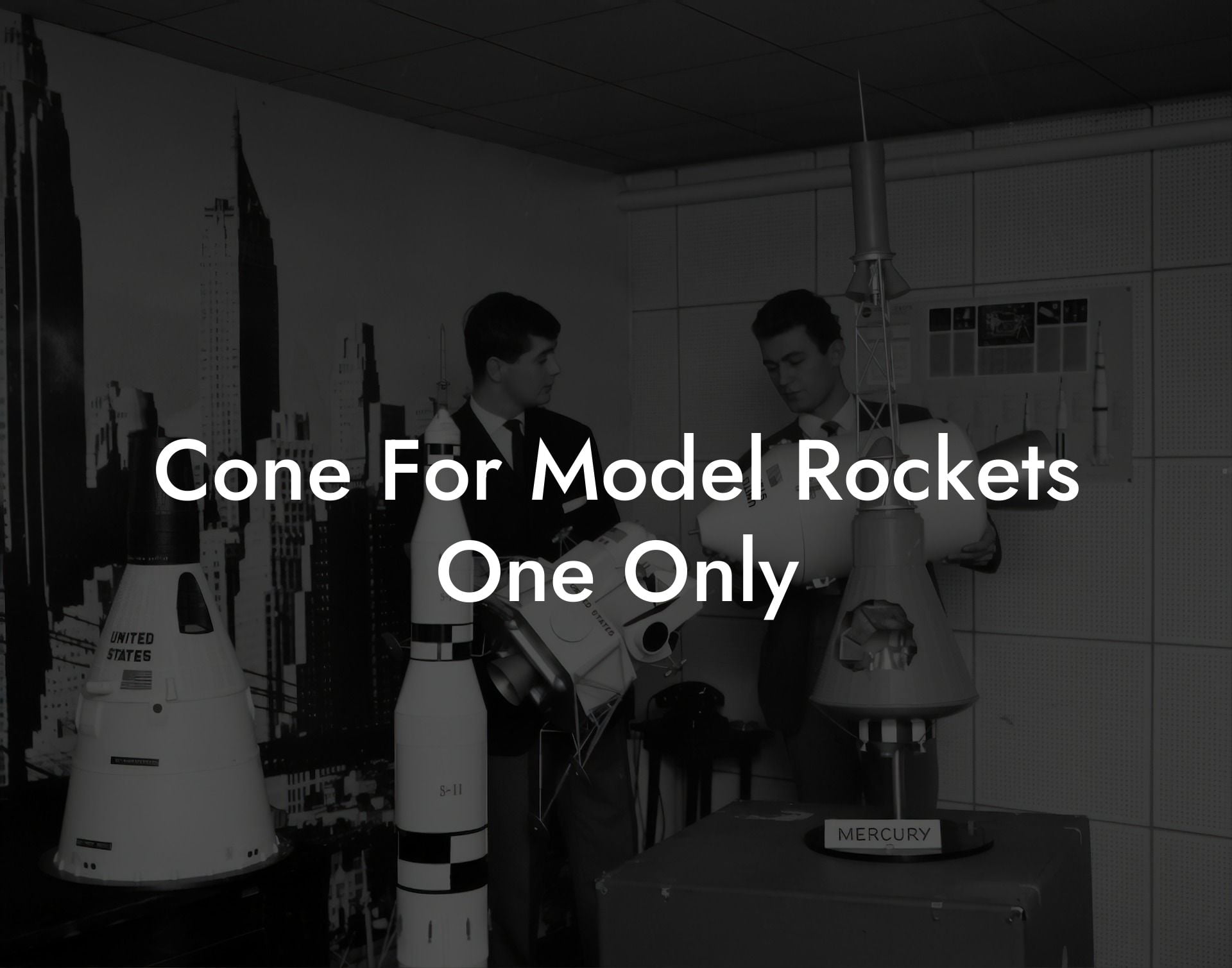 Cone For Model Rockets One Only