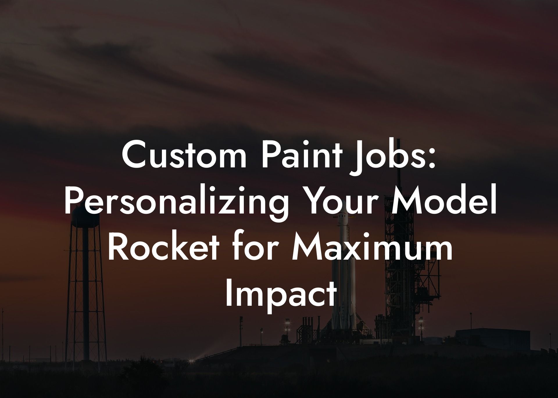 Custom Paint Jobs: Personalizing Your Model Rocket for Maximum Impact