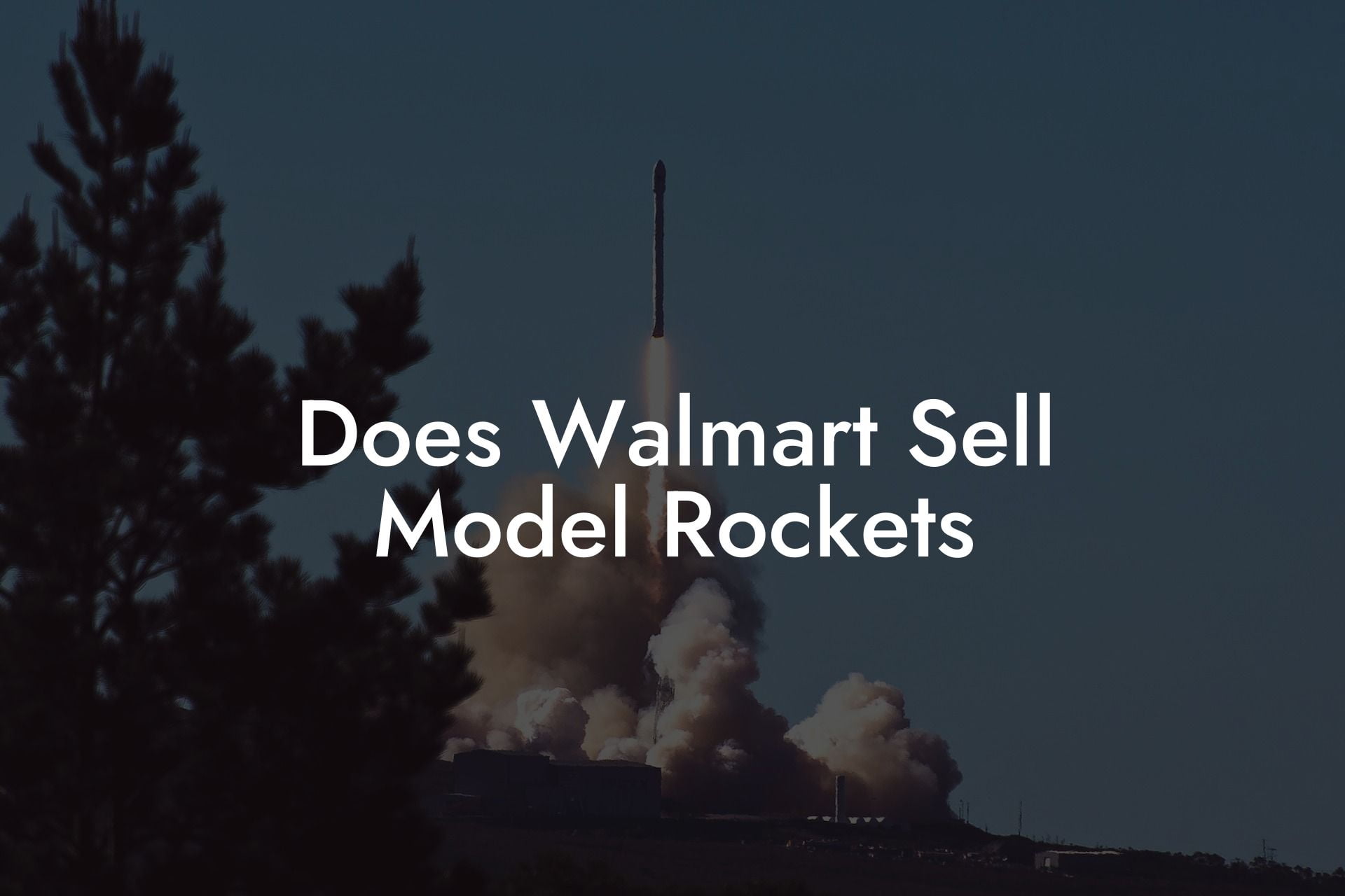 Does Walmart Sell Model Rockets
