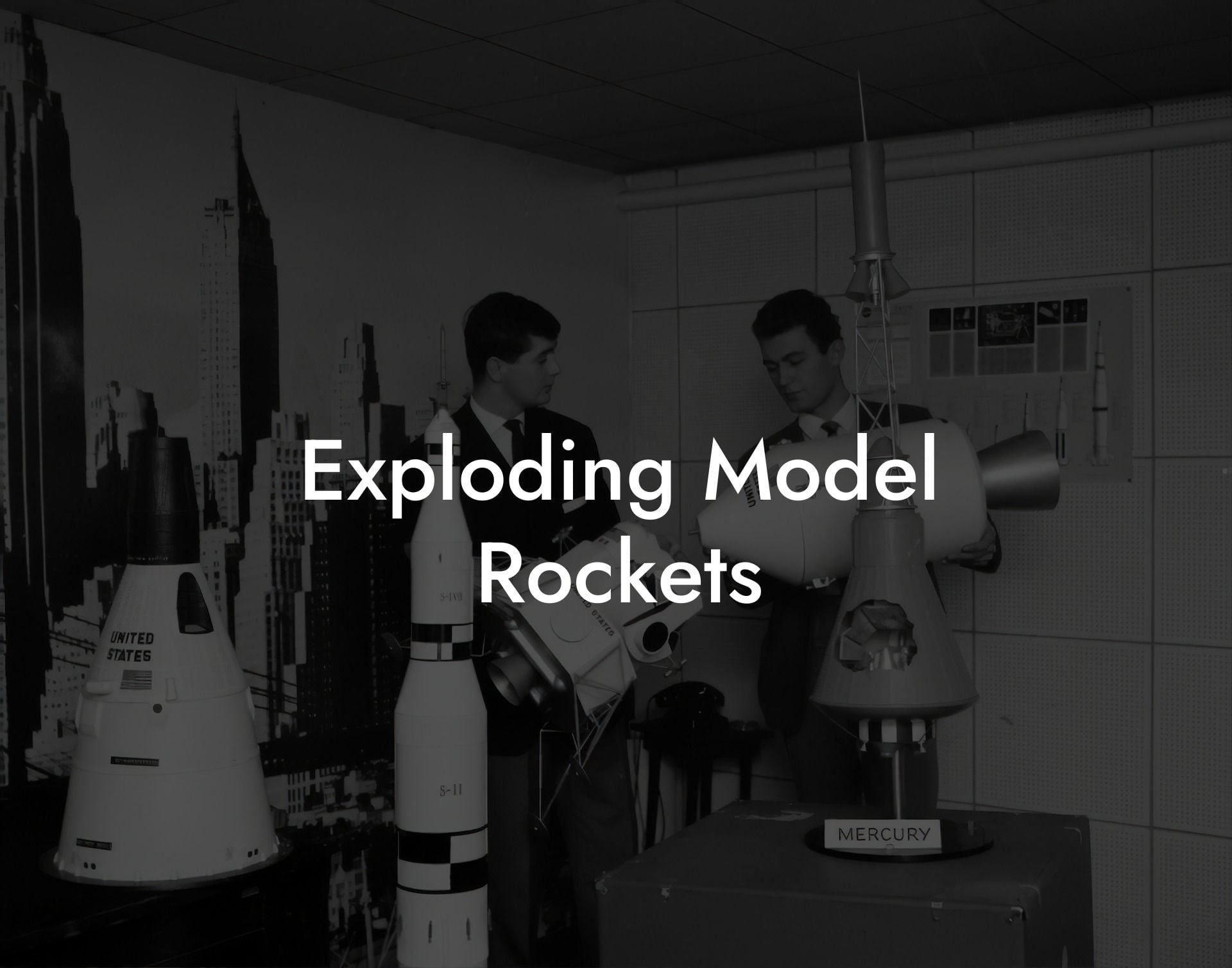 Exploding Model Rockets