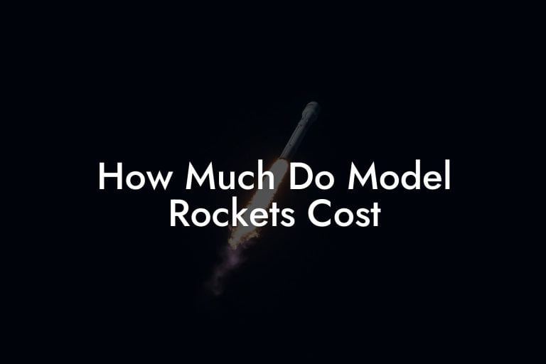 How Much Do Model Rockets Cost Austin Rockets