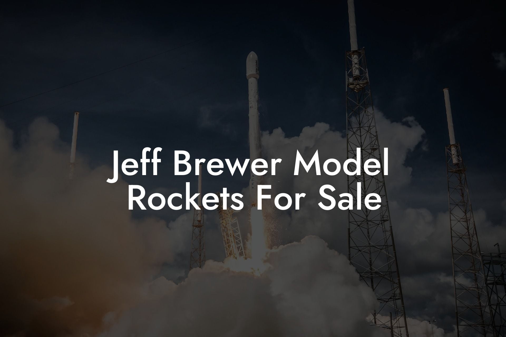 Jeff Brewer Model Rockets For Sale