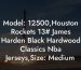 Model: 12500,Houston Rockets 13# James Harden Black Hardwood Classics Nba Jerseys,Size: Medium