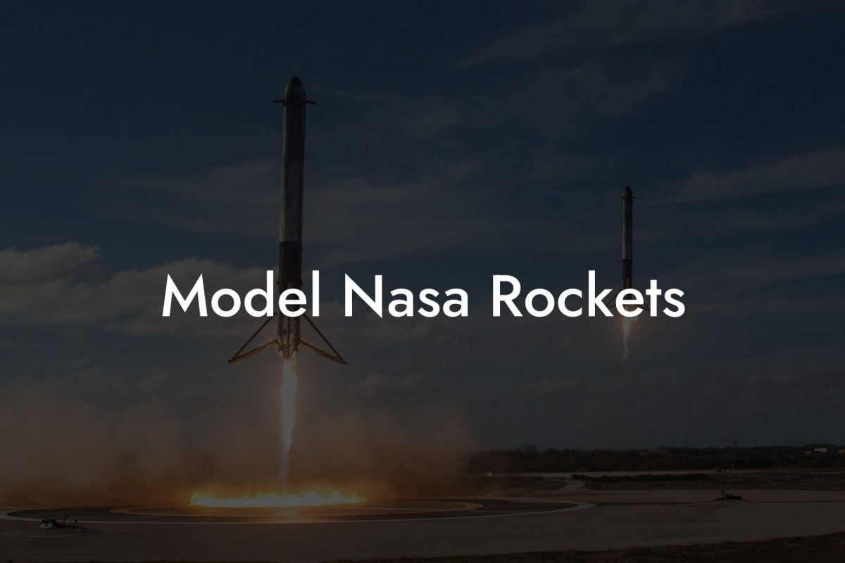 Model Nasa Rockets