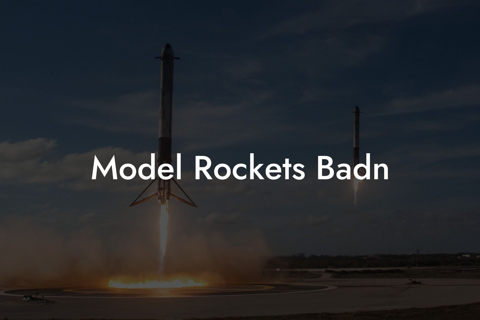 Model Rockets Badn