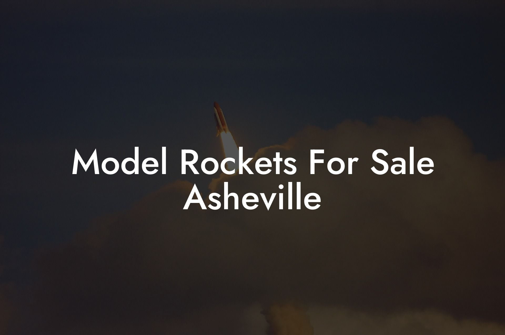 Model Rockets For Sale Asheville