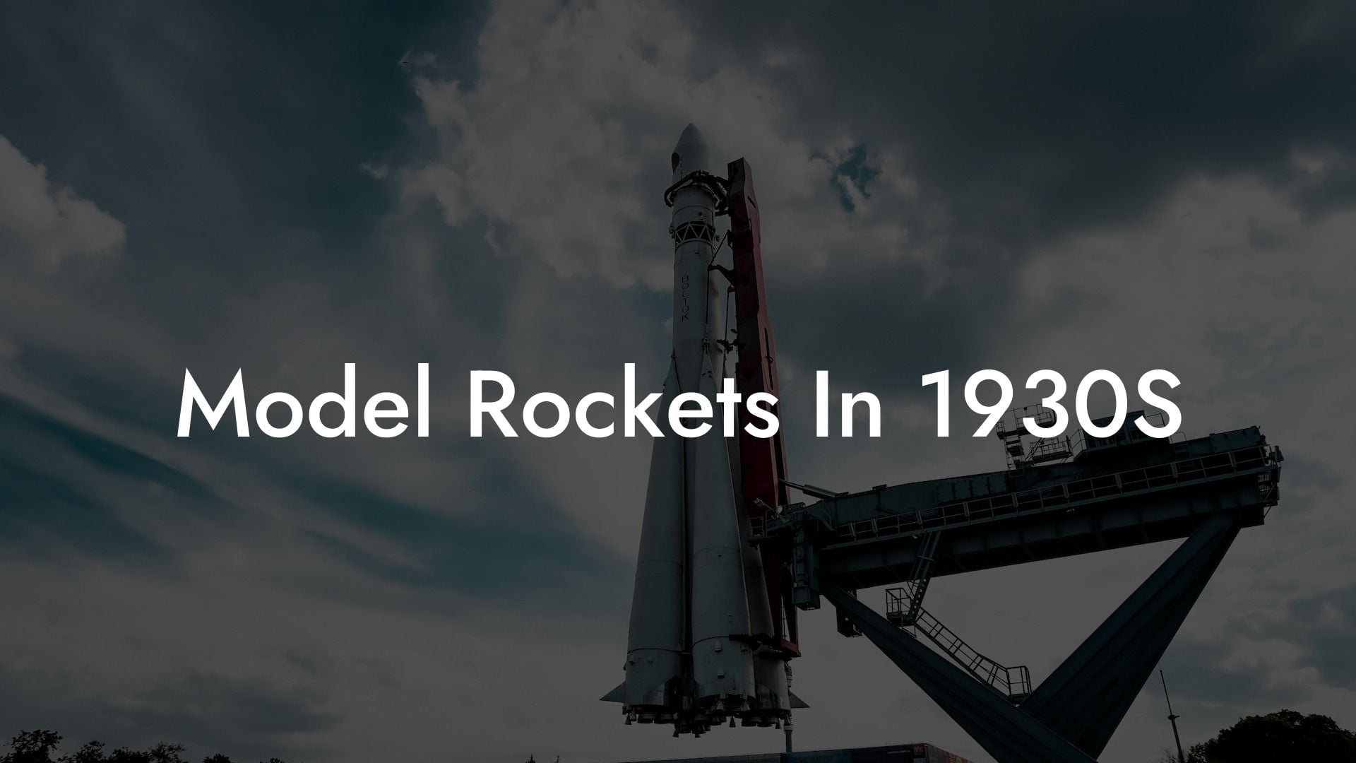 Model Rockets In 1930S