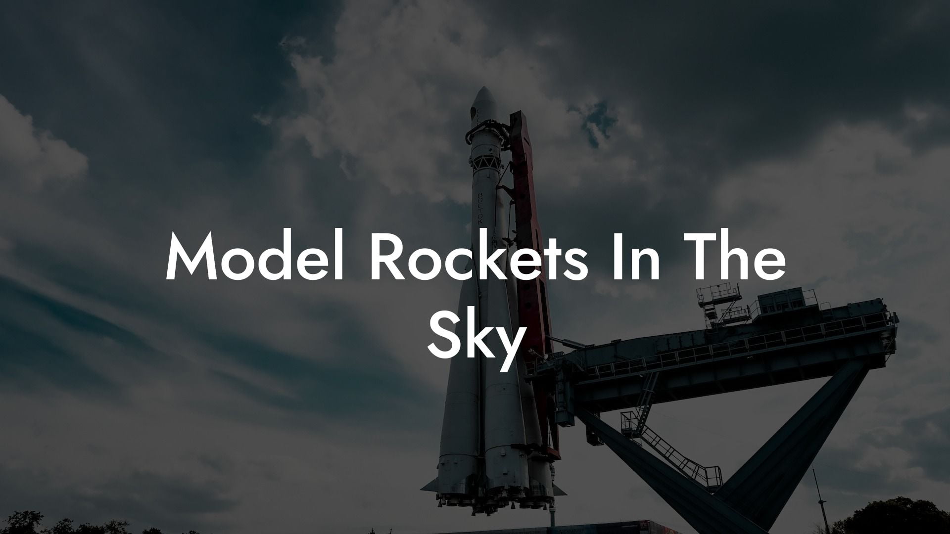 Model Rockets In The Sky