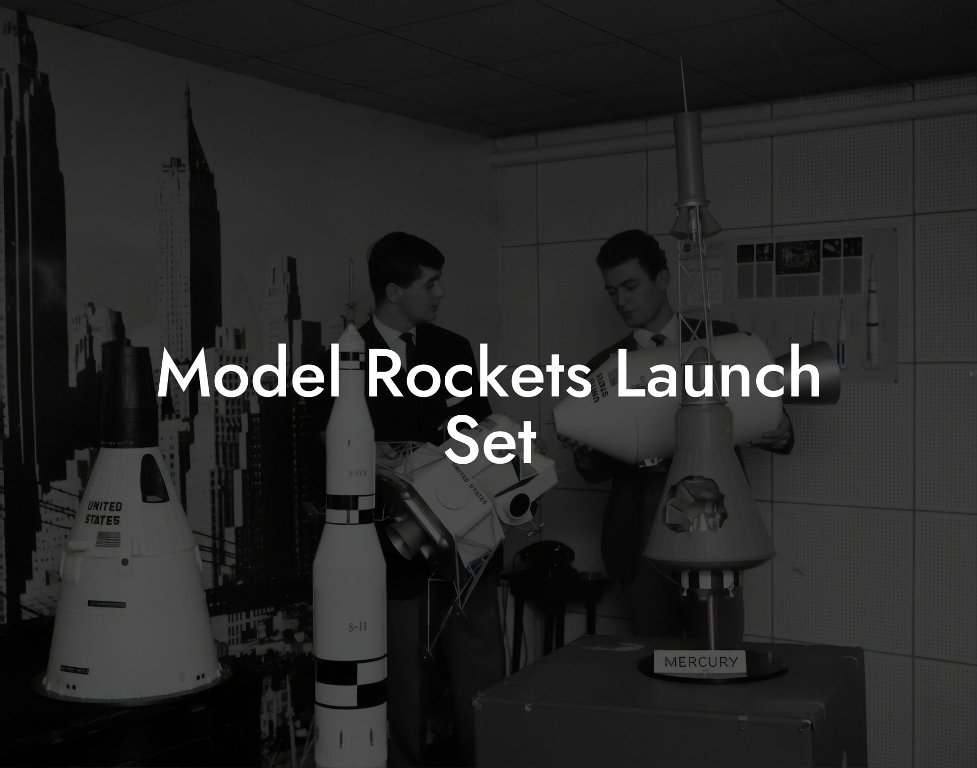 Model Rockets Launch Set