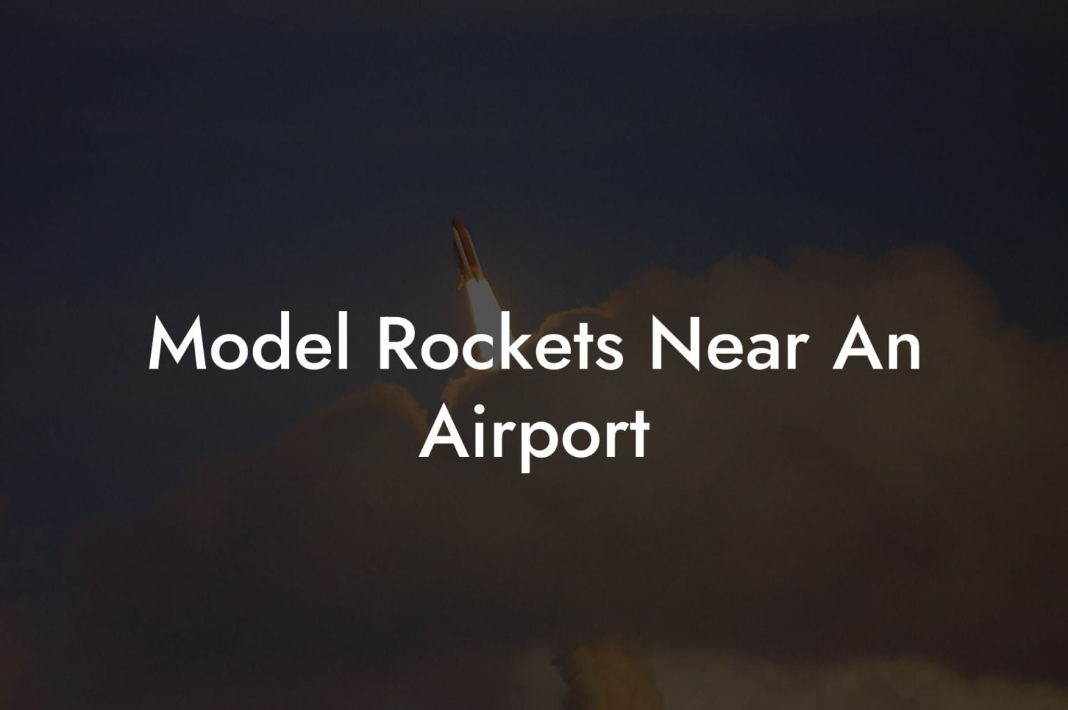 Model Rockets Near An Airport Austin Rockets