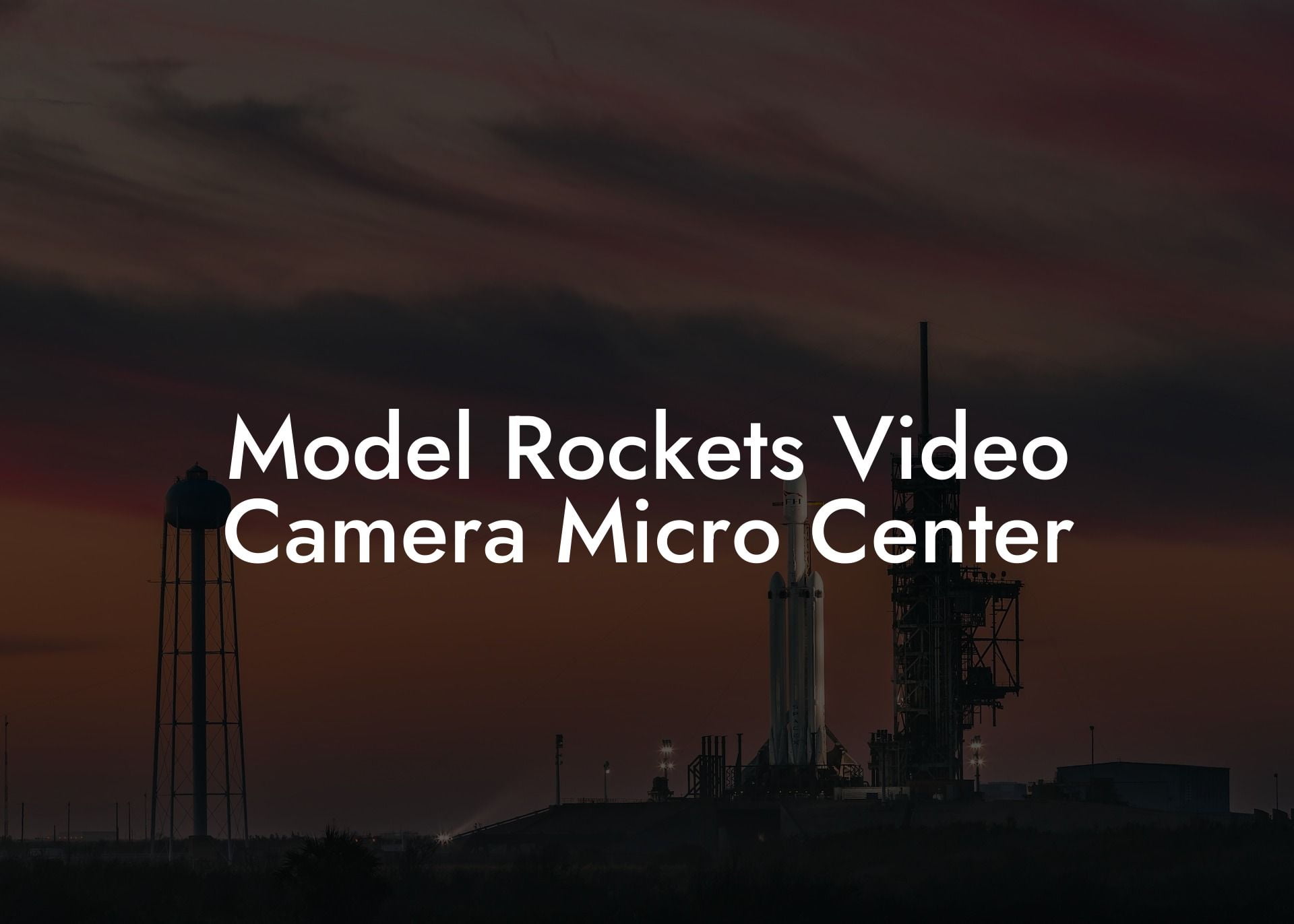 Model Rockets Video Camera Micro Center
