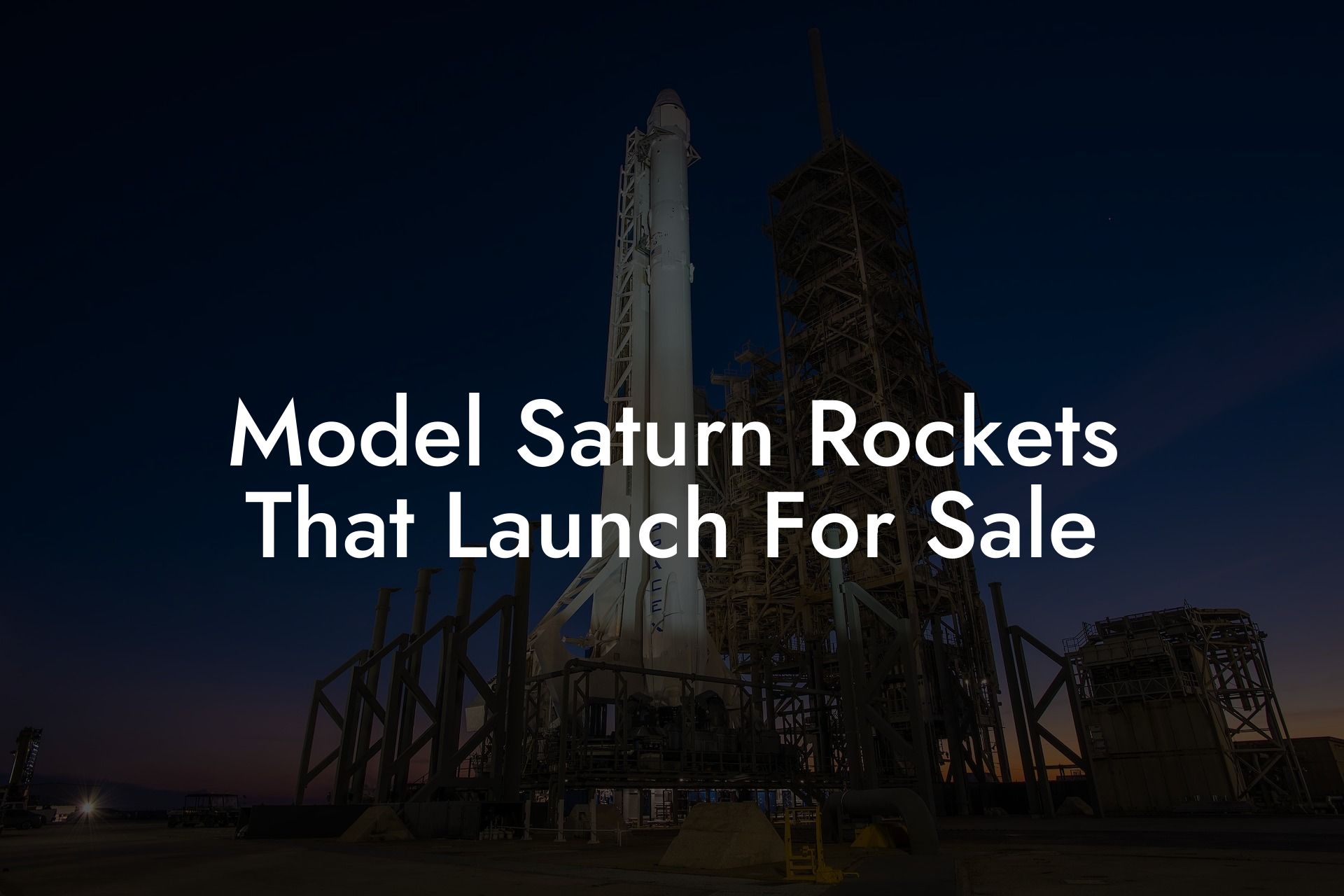 Model Saturn Rockets That Launch For Sale