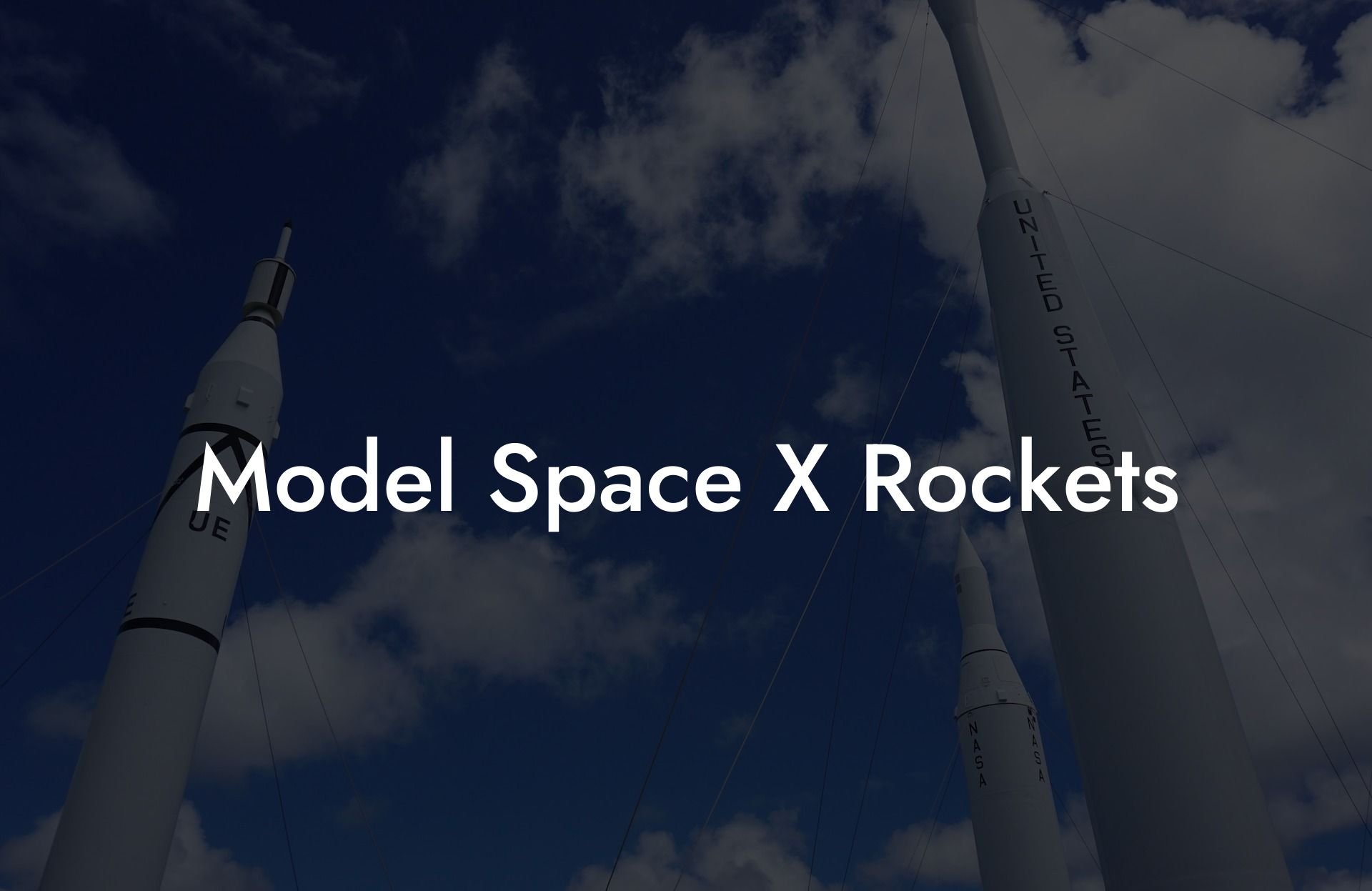 Model Space X Rockets
