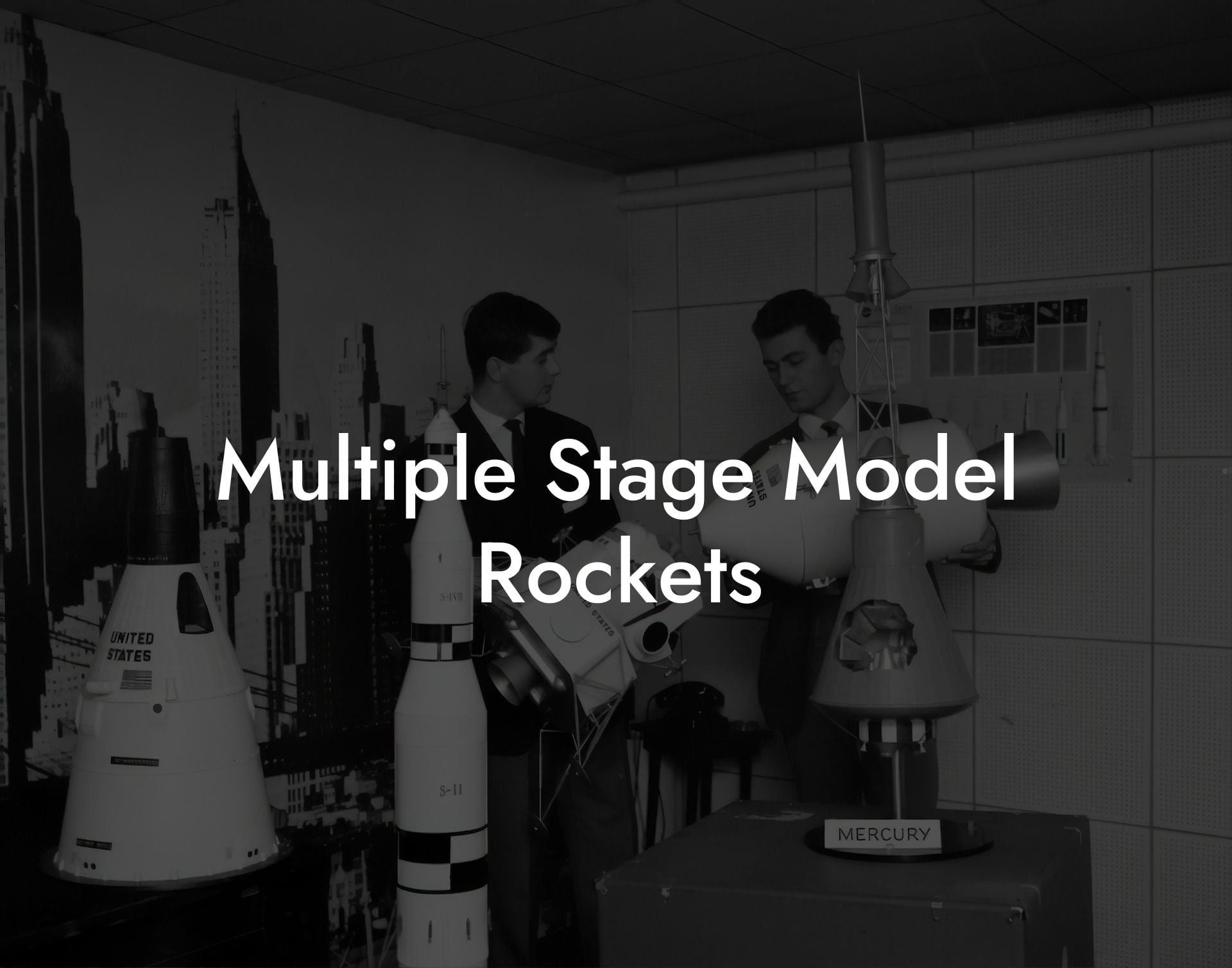 Multiple Stage Model Rockets