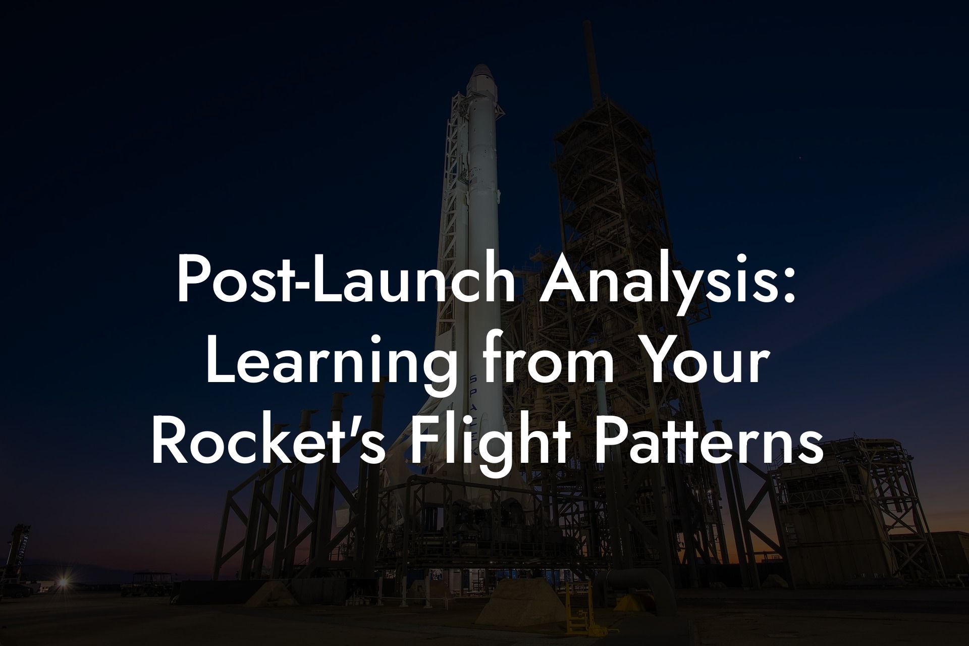 Post-Launch Analysis: Learning from Your Rocket's Flight Patterns