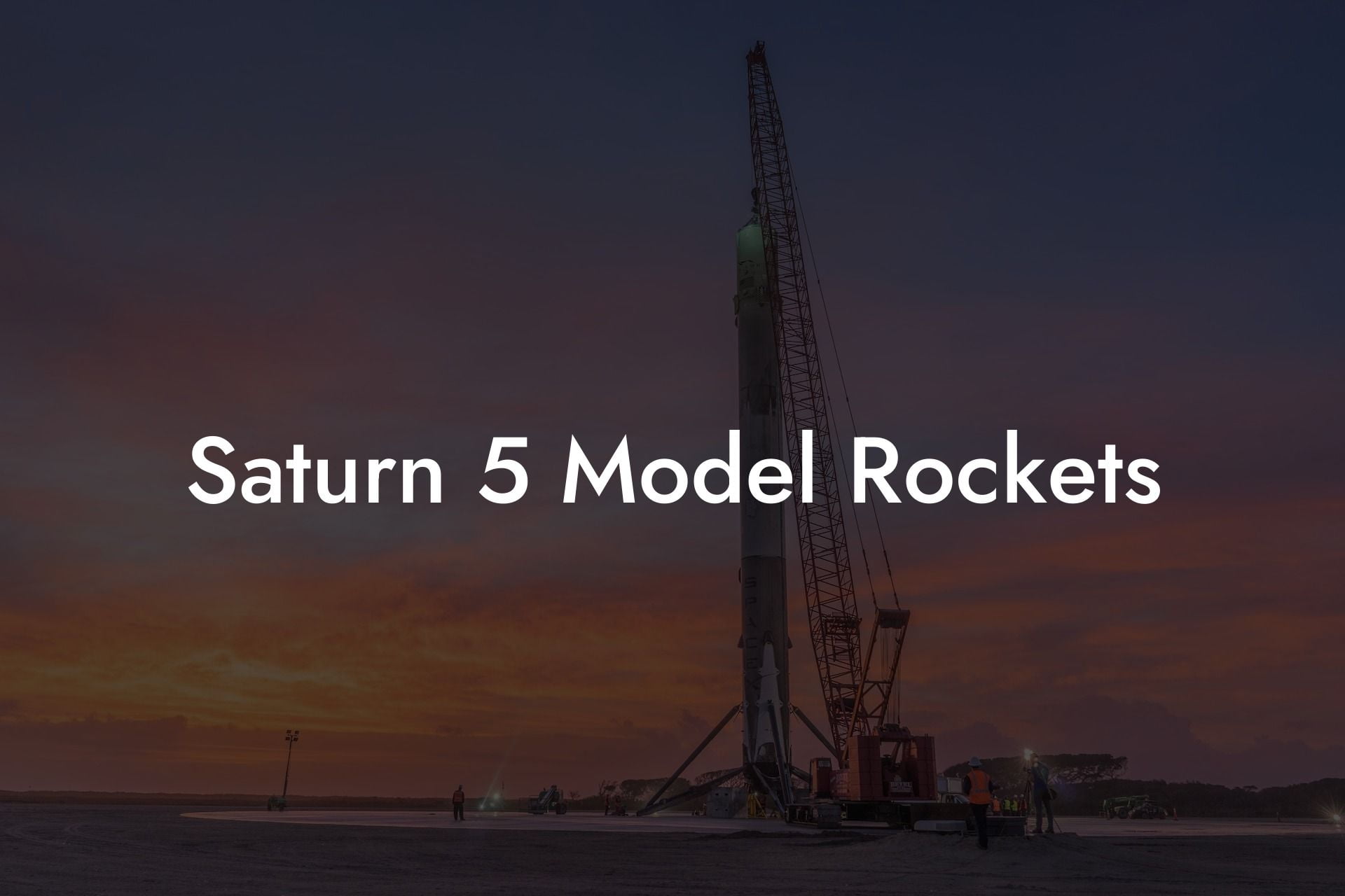 Saturn 5 Model Rockets