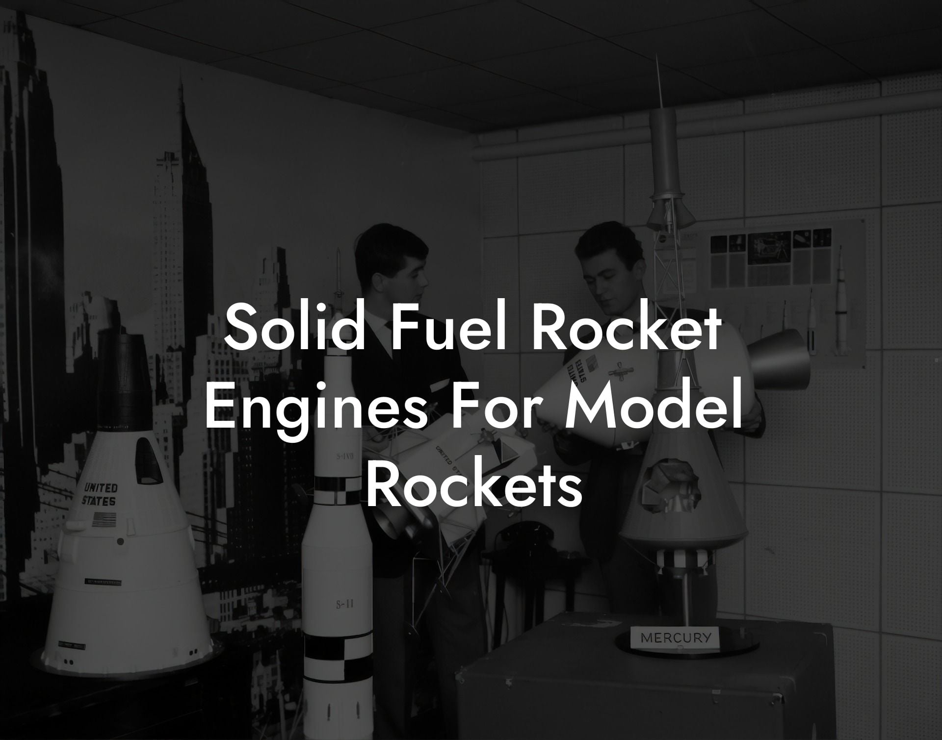 Solid Fuel Rocket Engines For Model Rockets
