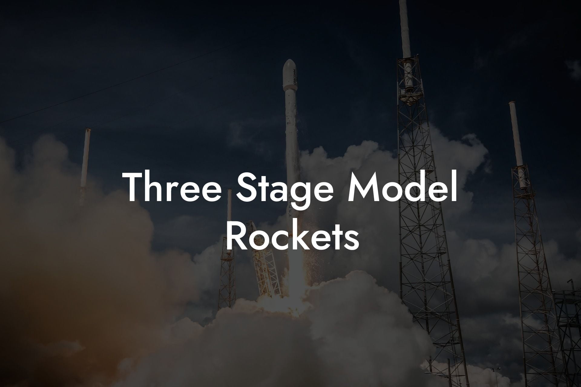 Three Stage Model Rockets