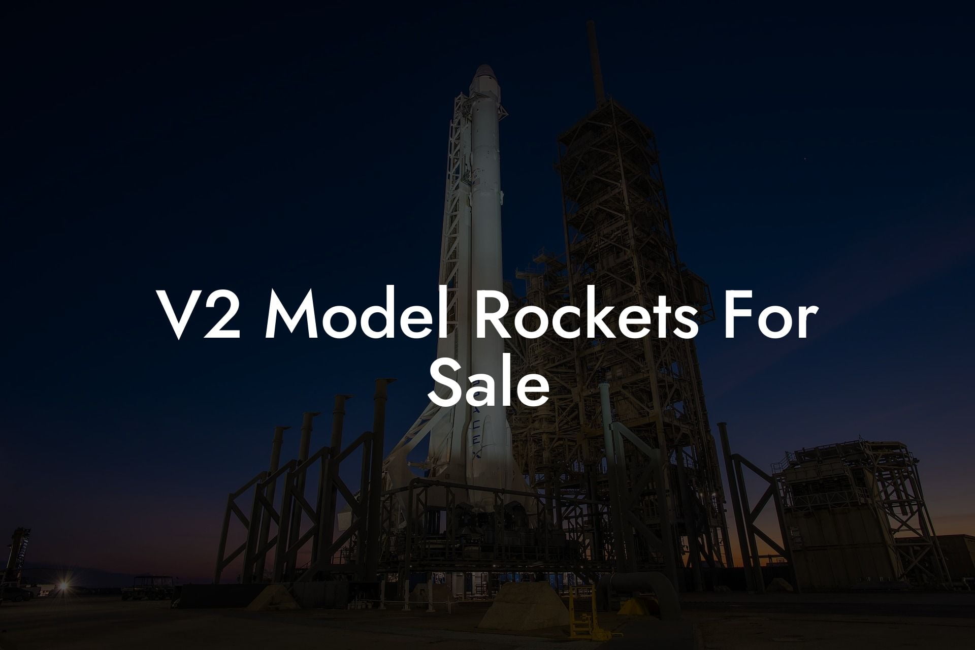 V2 Model Rockets For Sale