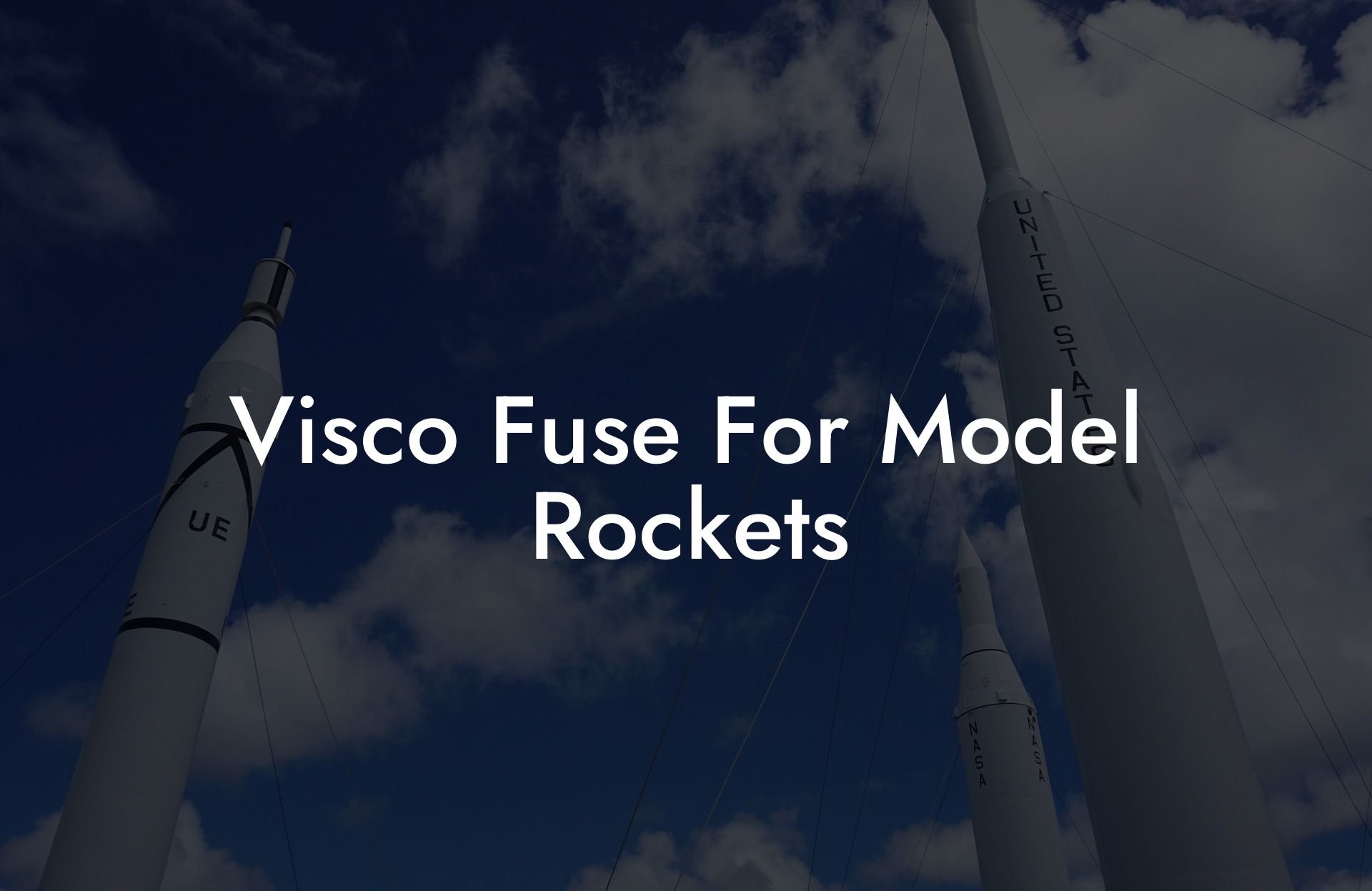 Visco Fuse For Model Rockets