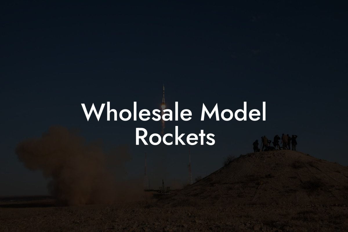 Wholesale Model Rockets